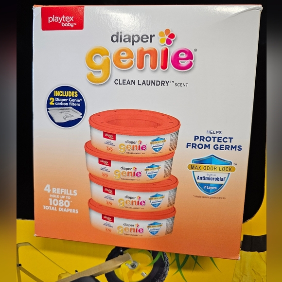 Platex Other - Playtex Diaper Genie Max Fresh Refill bags with a Clean Laundry Scent and Anti-M